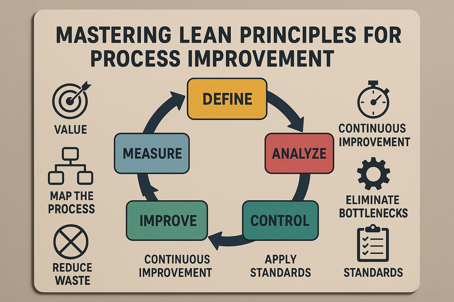 Mastering Lean Principles for Process Improvement